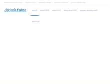 Tablet Screenshot of fejimo-asesores.com